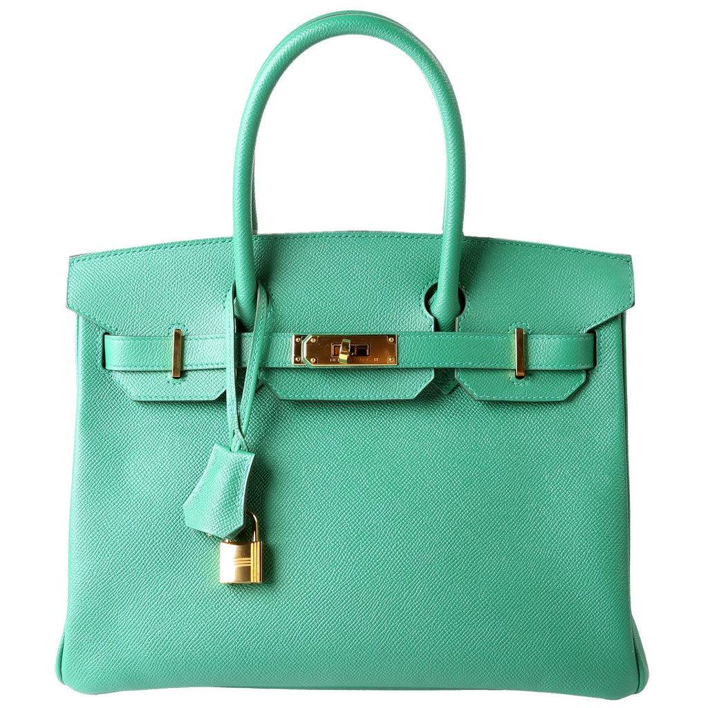 Hermes Birkin 30 Epsom 2017 Vert Jade