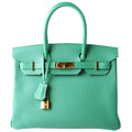 Hermes Birkin 30 Epsom 2017 Vert Jade