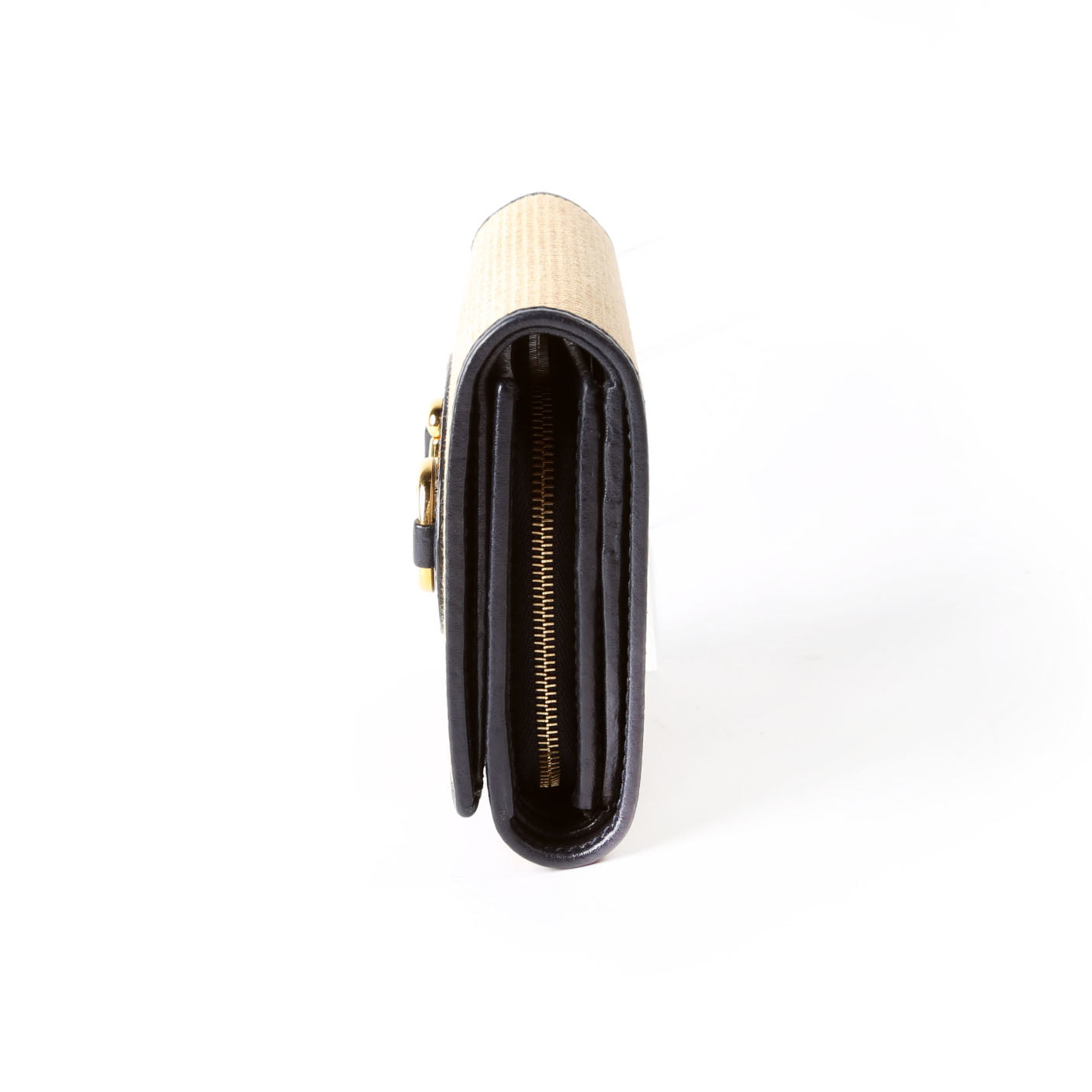 Gucci 621887 Horsebit 1955 Card Case Tan/Black