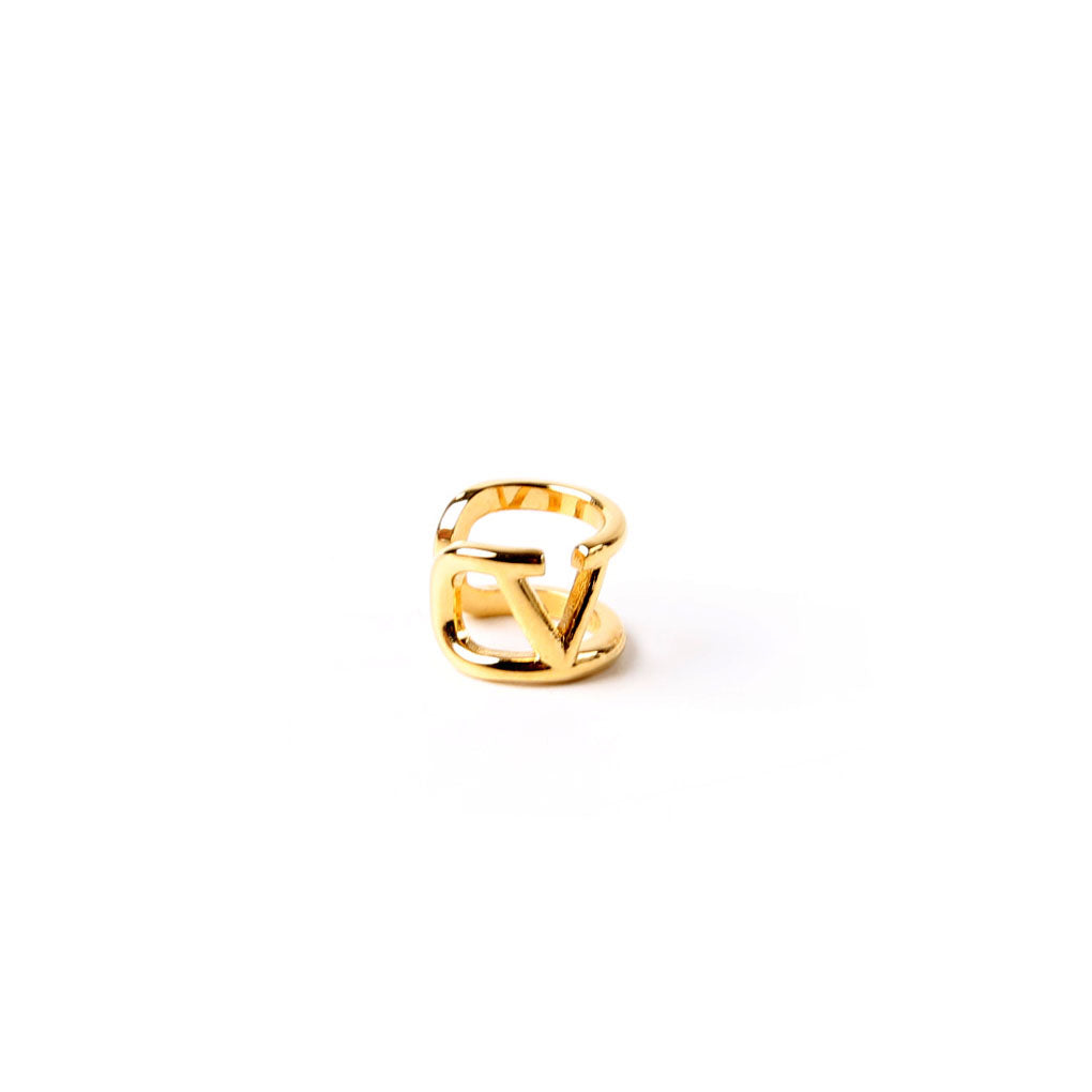 VLogo Signature Earcuff Earring Gold