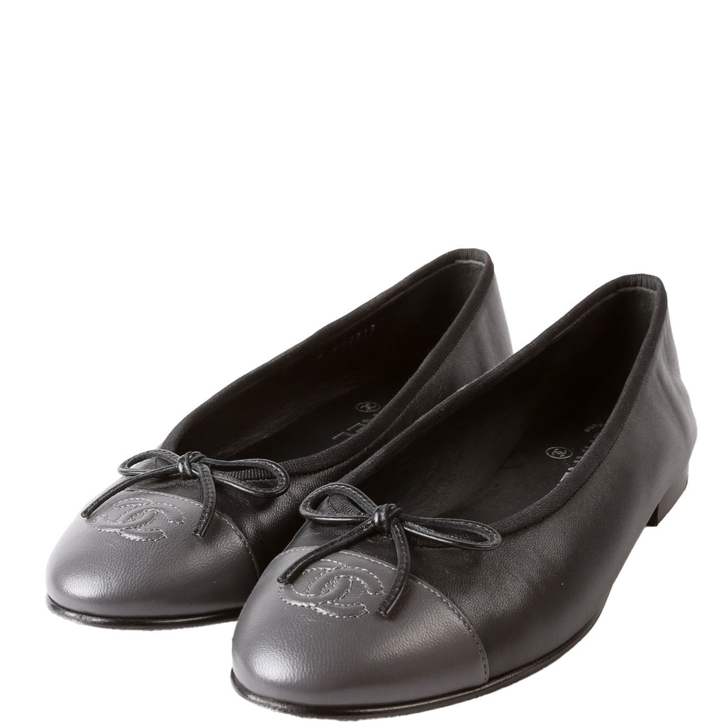 Cap Toe Ballet Flats Size 39