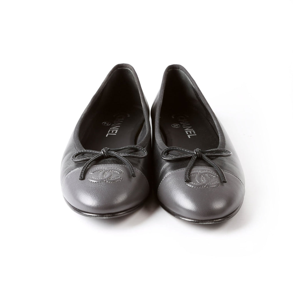 Cap Toe Ballet Flats Size 39