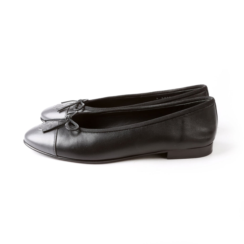 Cap Toe Ballet Flats Size 39