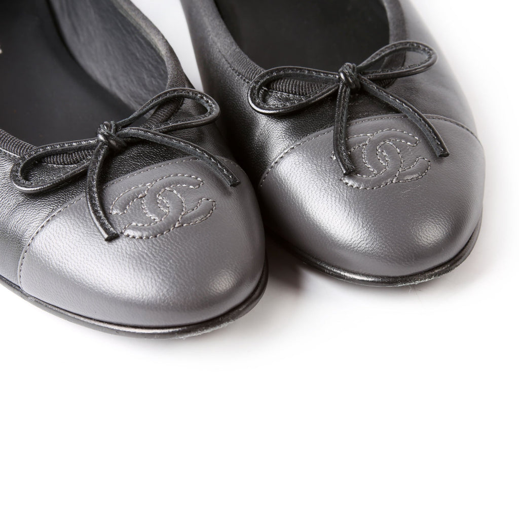 Cap Toe Ballet Flats Size 39