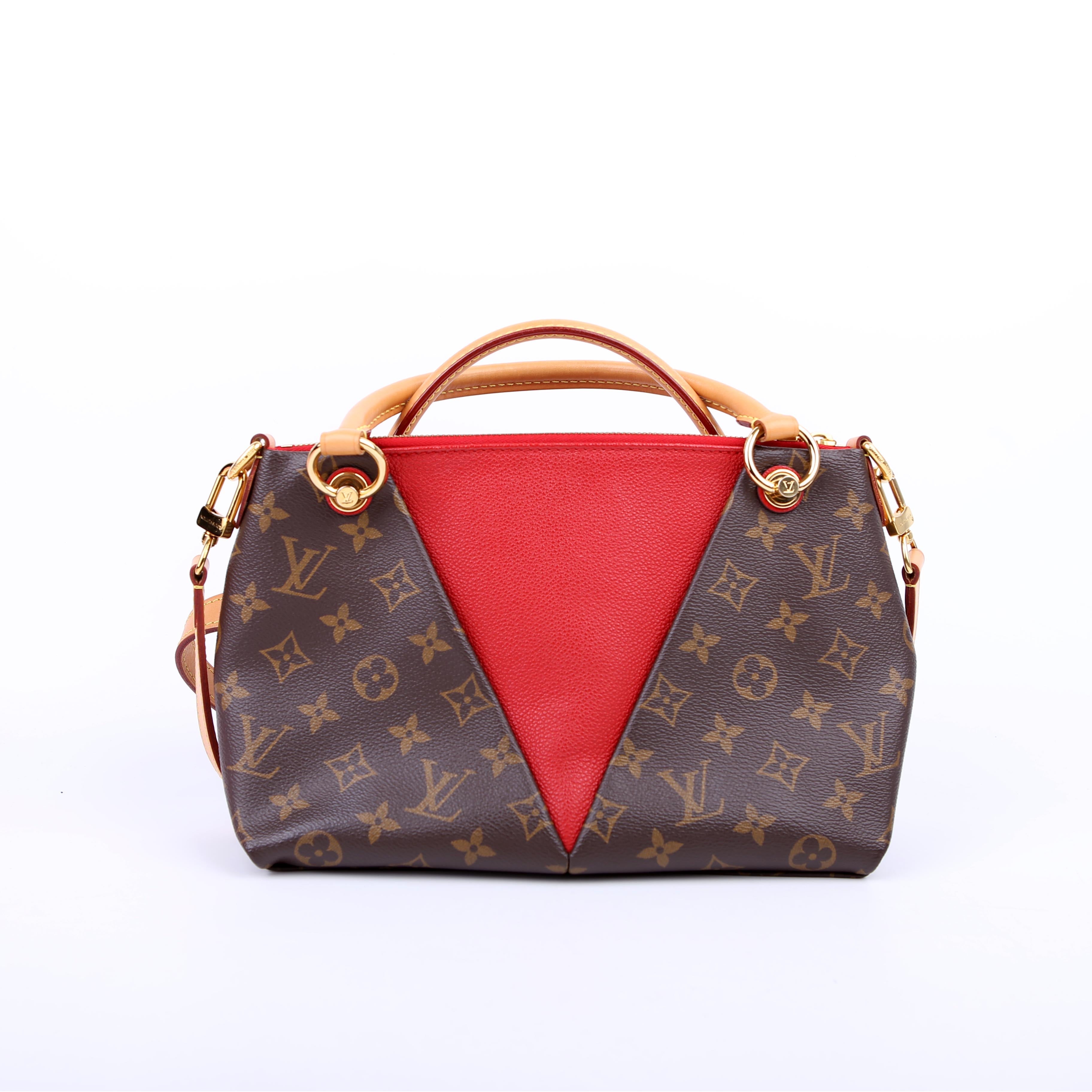V Tote BB Monogram Red