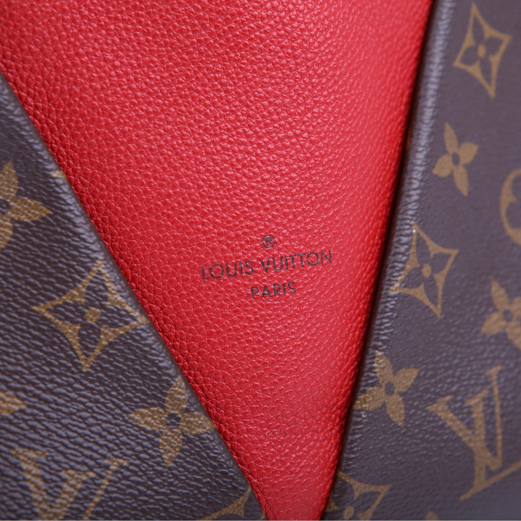 V Tote BB Monogram Red