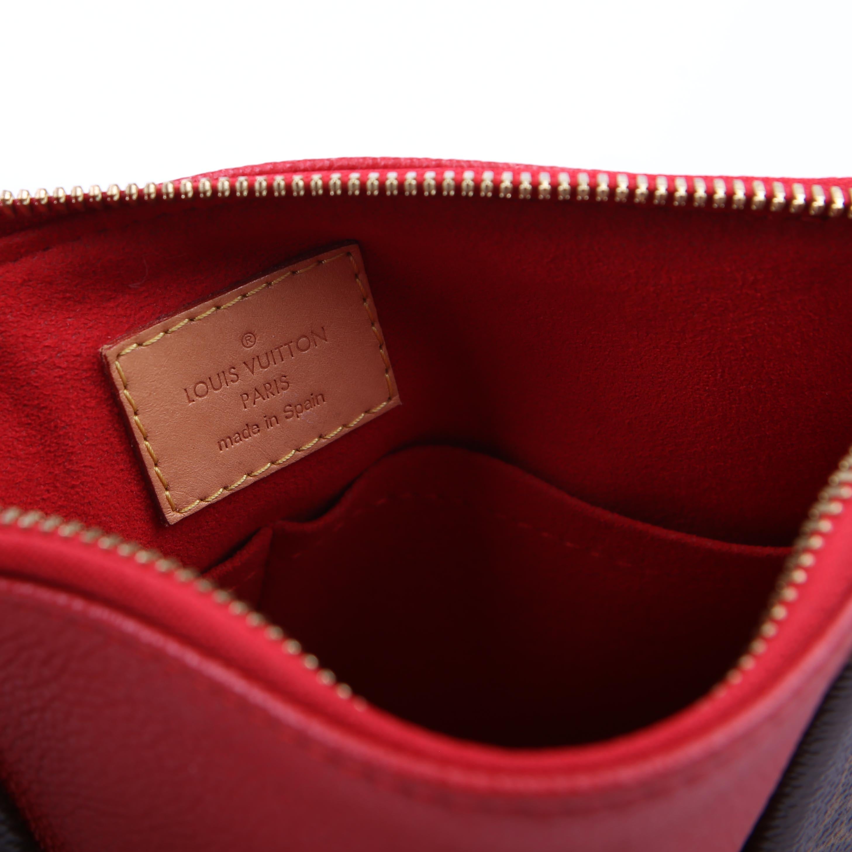 V Tote BB Monogram Red