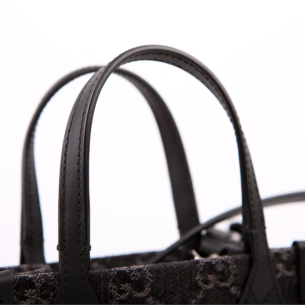 Gucci 773730 GG Denim Mini Tote Black