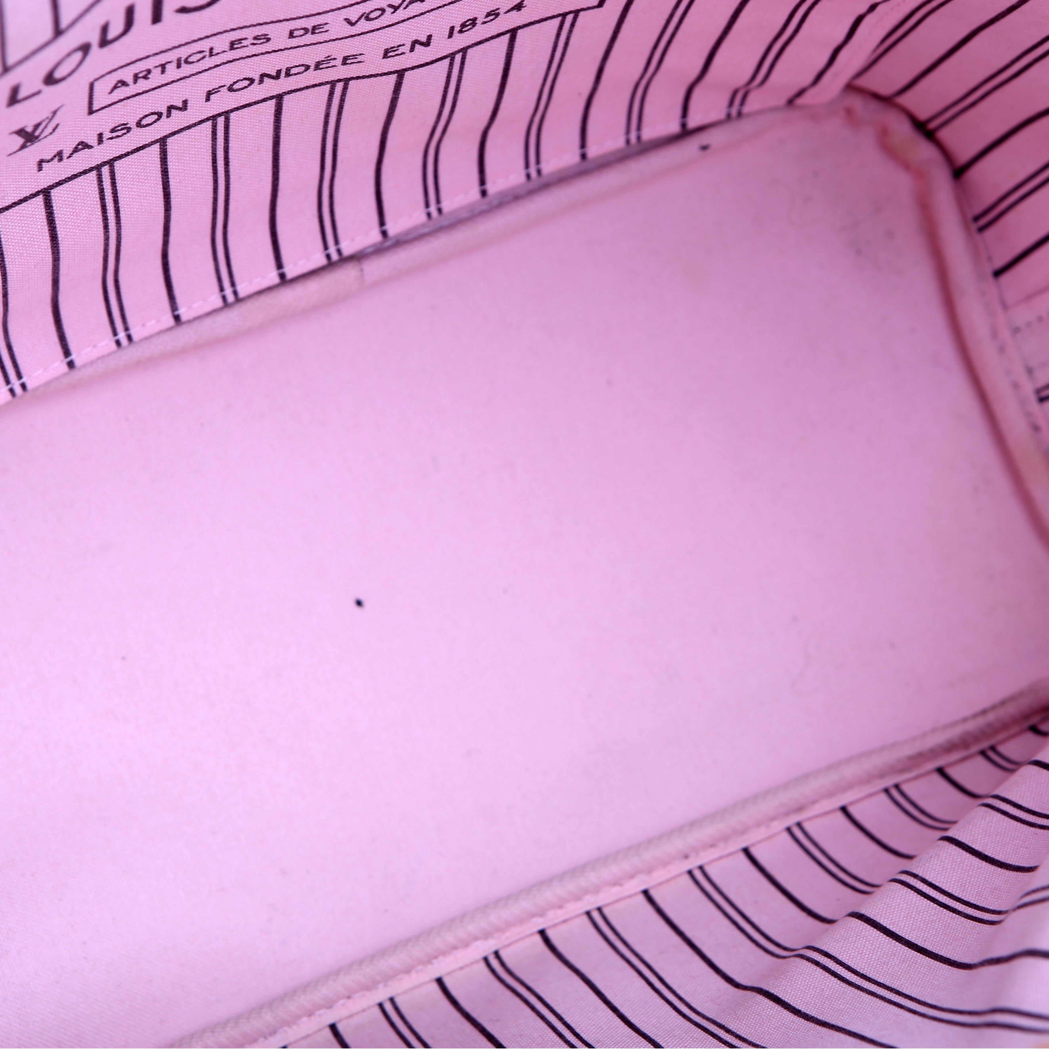Neverfull MM Monogram Pink