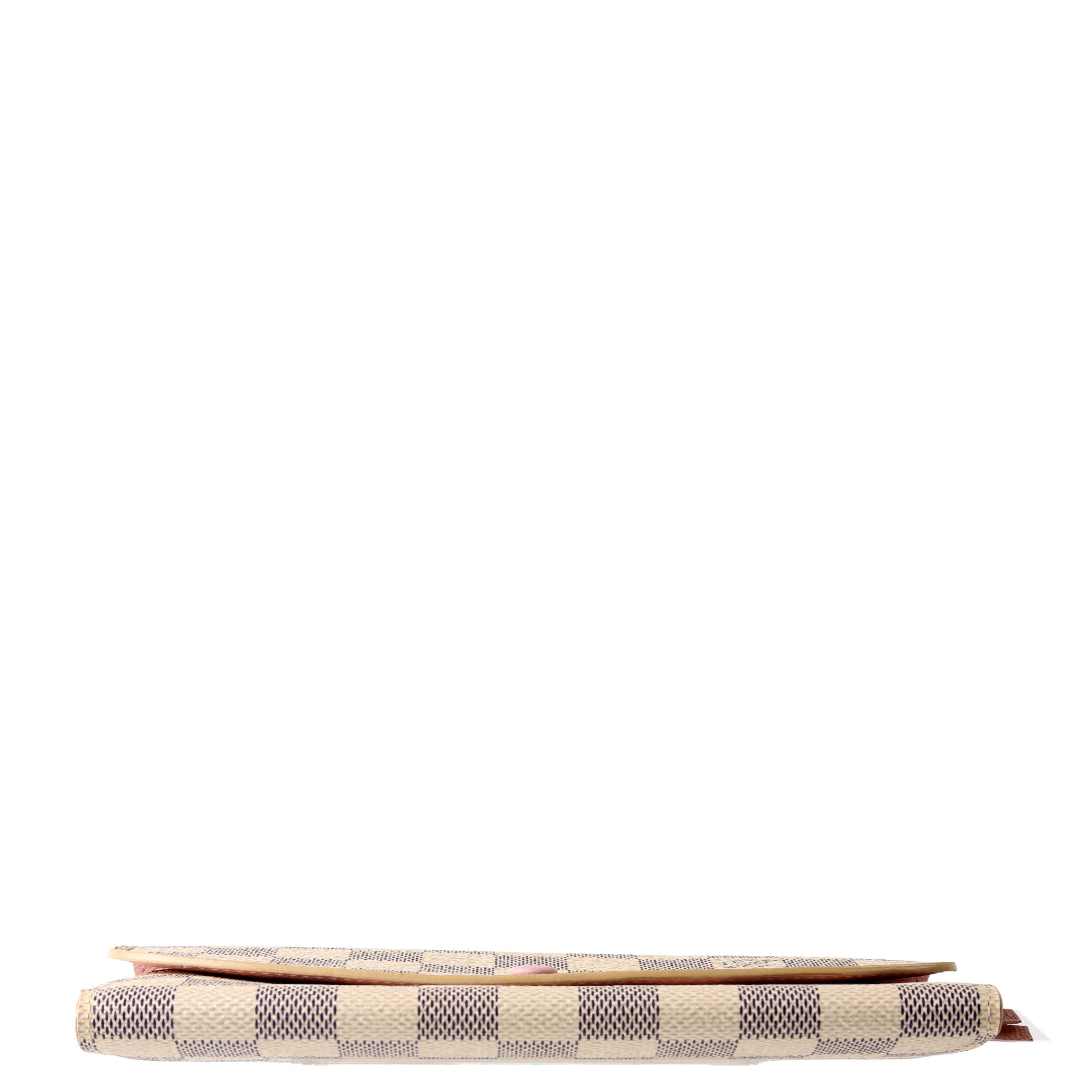 Emilie Wallet Damier Azur Newer Pink