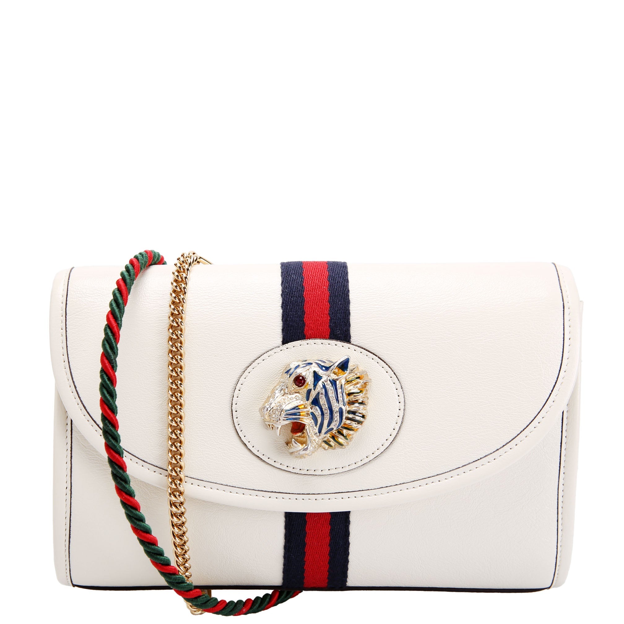 570145 Rajah Shoulder Small Ivory/Multicolor