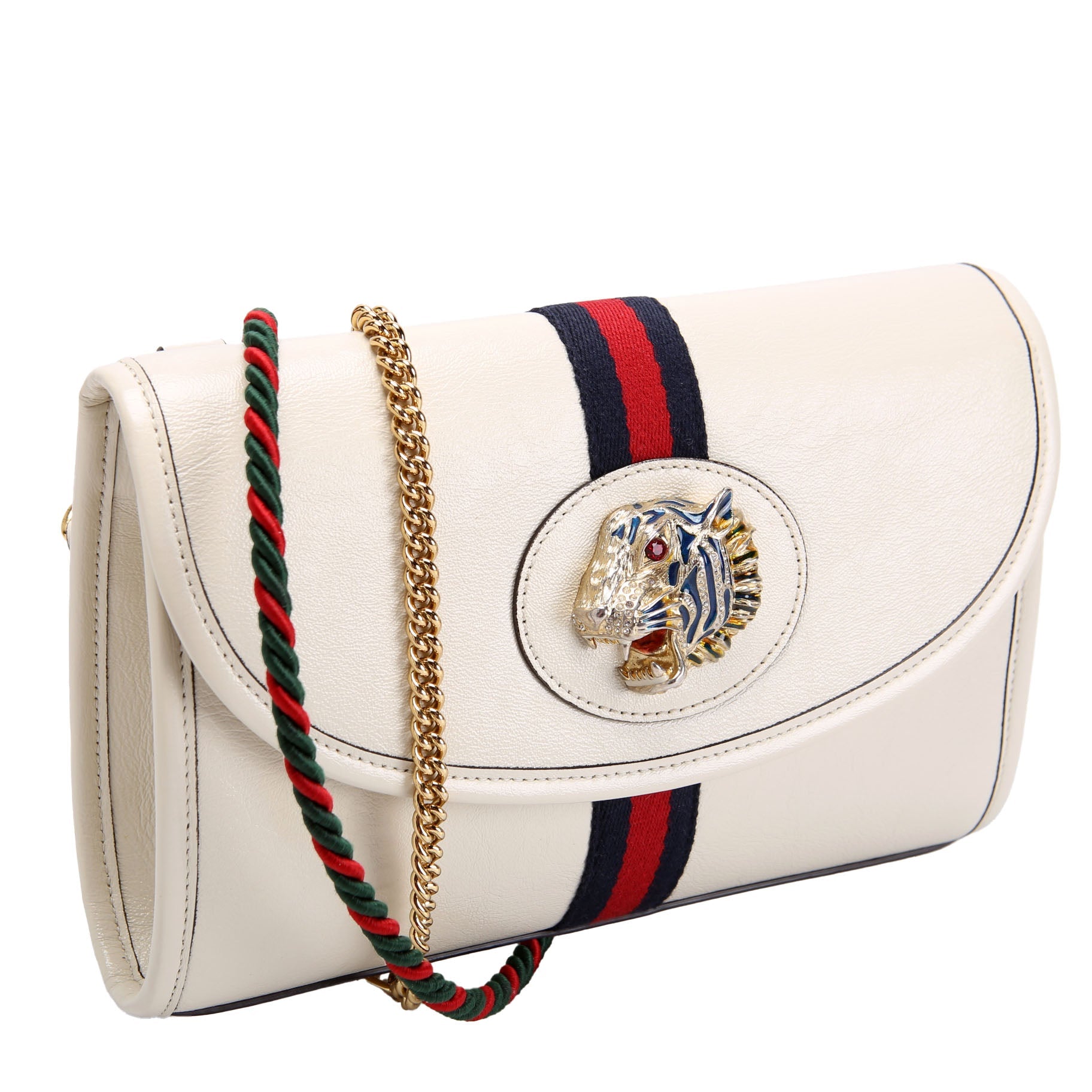 570145 Rajah Shoulder Small Ivory/Multicolor