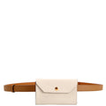 Hermes Kelly Pocket 18 Belt Epsom Brown/Ivory