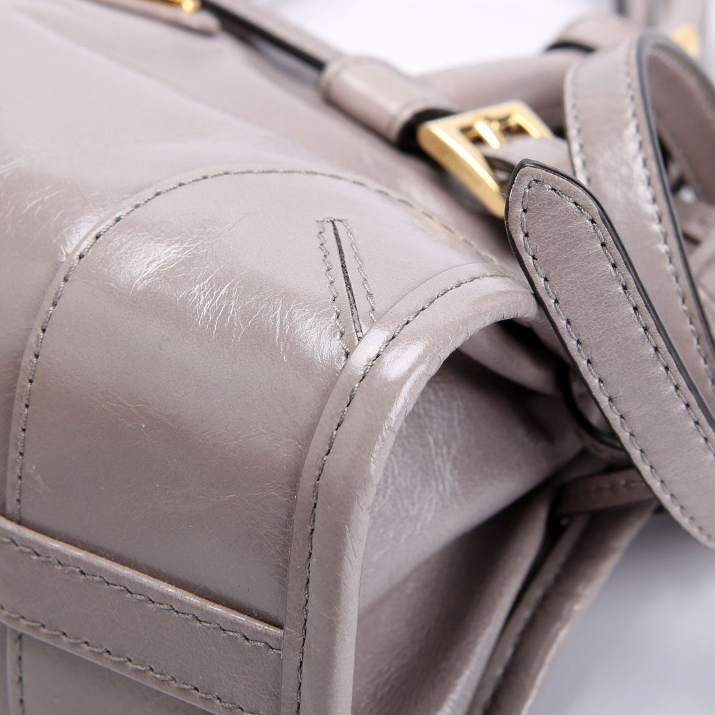 Prada 1BA486 Bonnie Mini Shoulder Bag Grey