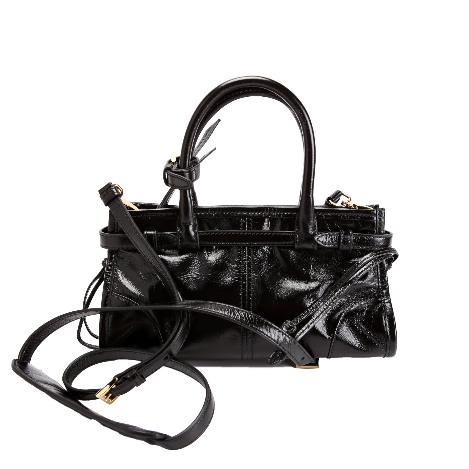 Prada 1BA486 Bonnie Mini Shoulder Bag Black