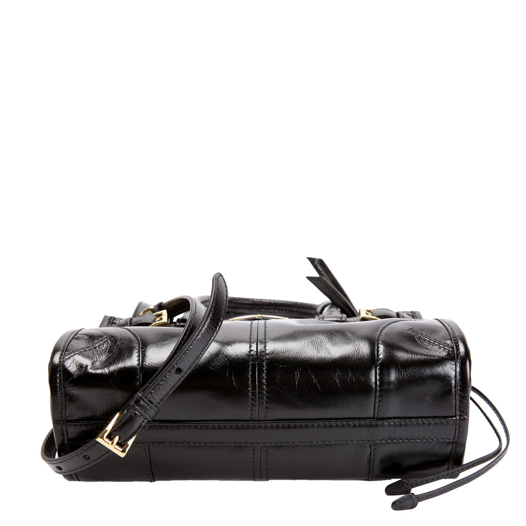 Prada 1BA486 Bonnie Mini Shoulder Bag Black