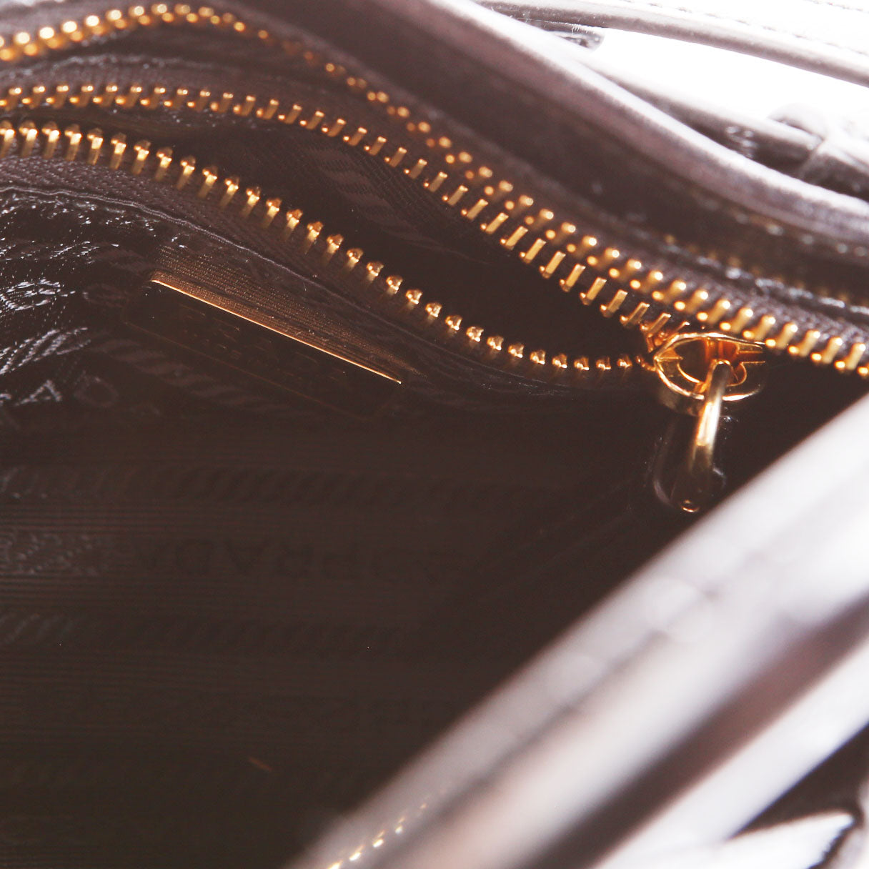Prada 1BA486 Bonnie Mini Shoulder Bag Black