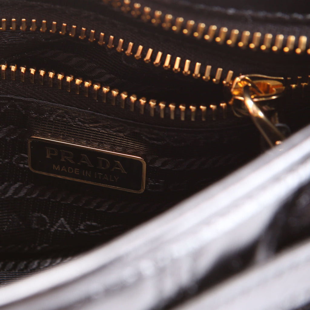 Prada 1BA486 Bonnie Mini Shoulder Bag Black