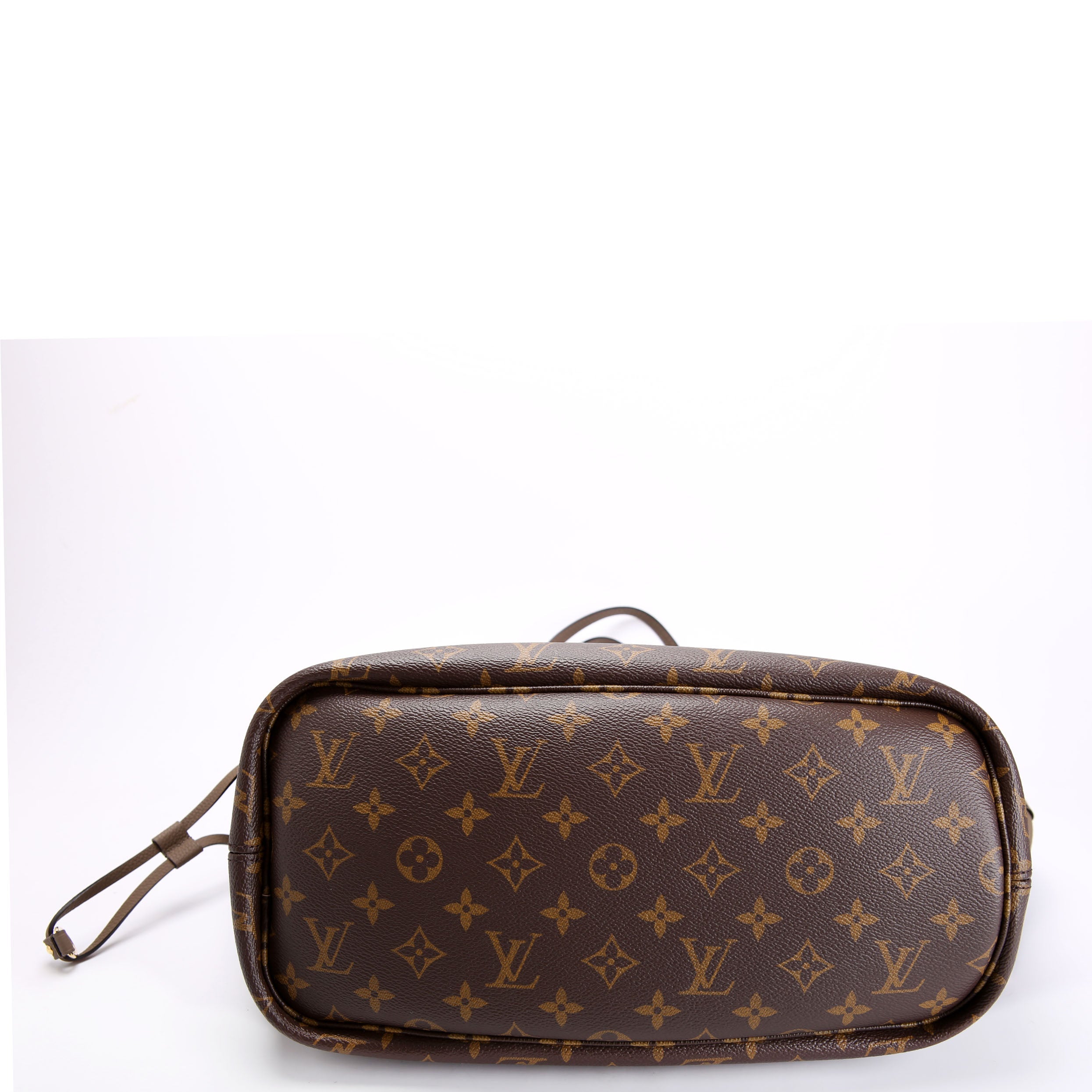 Neverfull MM Inside Out Leather/Monogram Brown