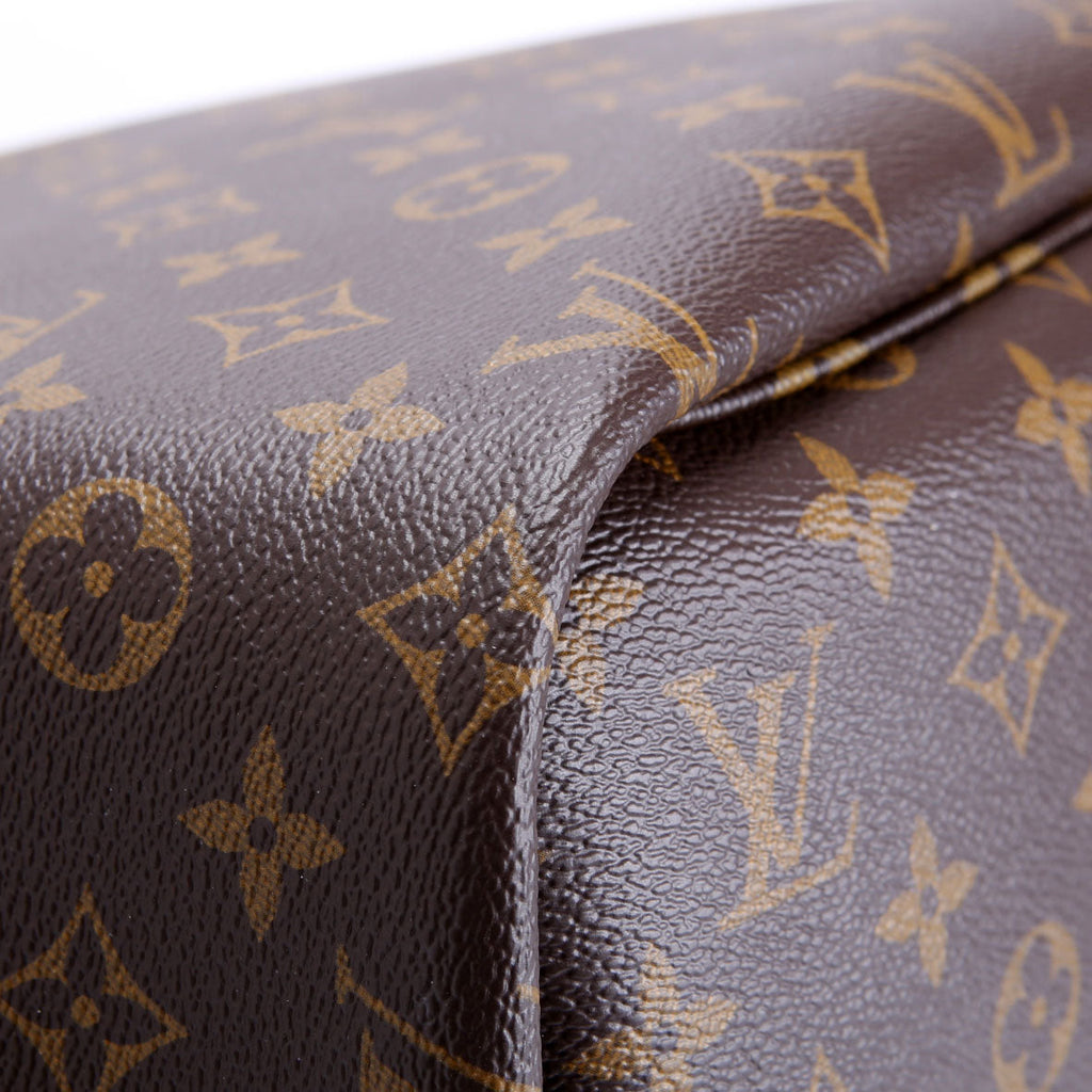 Neverfull MM Inside Out Leather/Monogram Brown