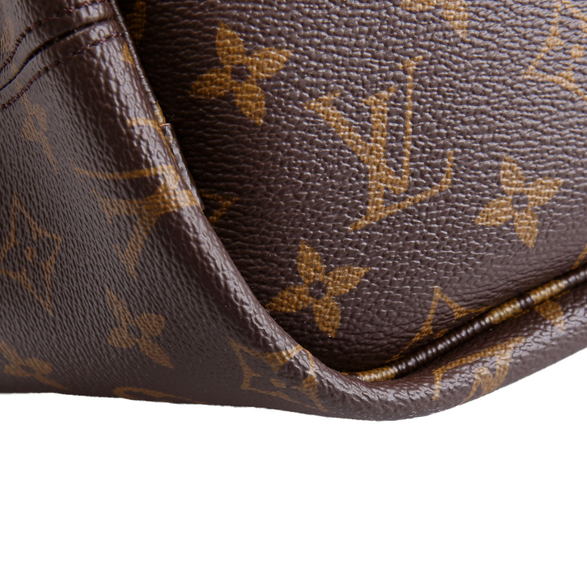 Neverfull MM Inside Out Leather/Monogram Brown