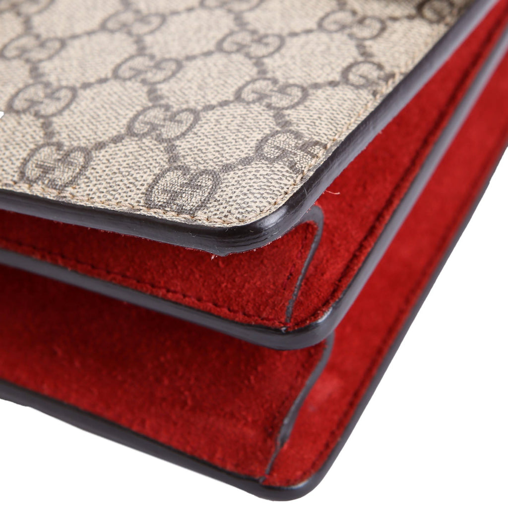 Gucci 400249 Dionysus GG Shoulder Small Red