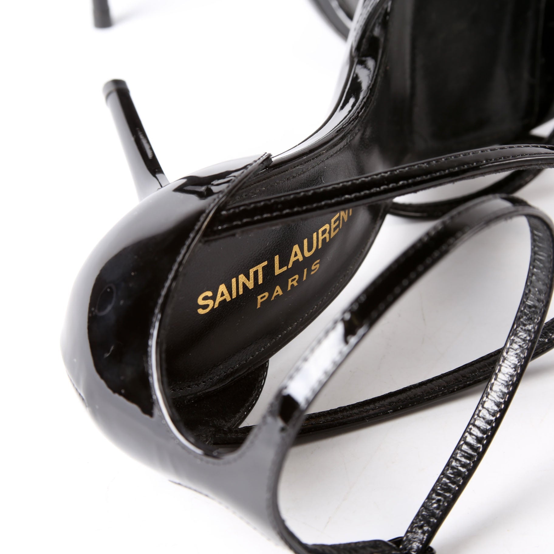 Cassandra Monogram Sandals Black