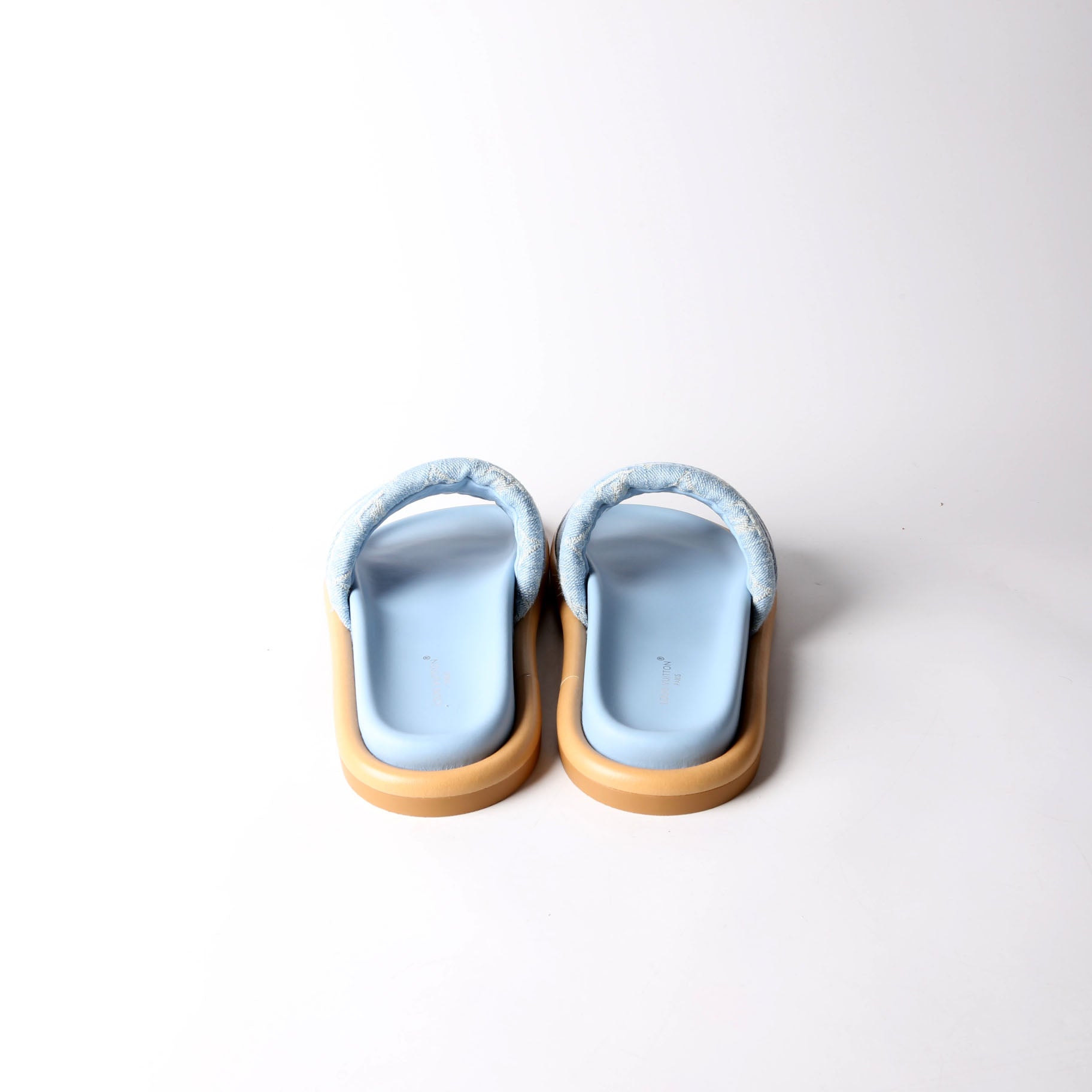 Bliss Comfort Denim Mules Size 37 Demin