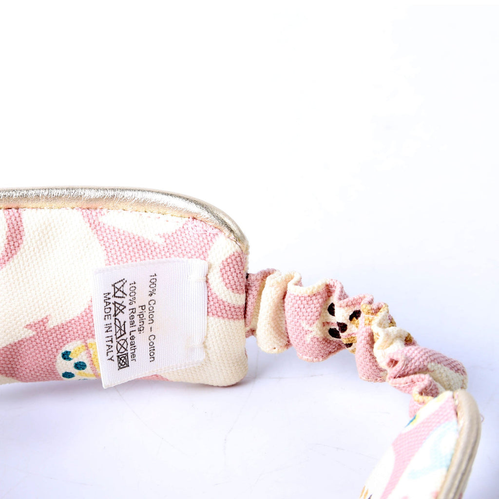 CC Animal Print Sun Visor Hat Pink/Multicolor