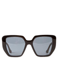 GG0956S Double G Oversized Rectangle Sunglasses Black