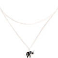 Save The Wild Elephant Pendant 925 Necklace