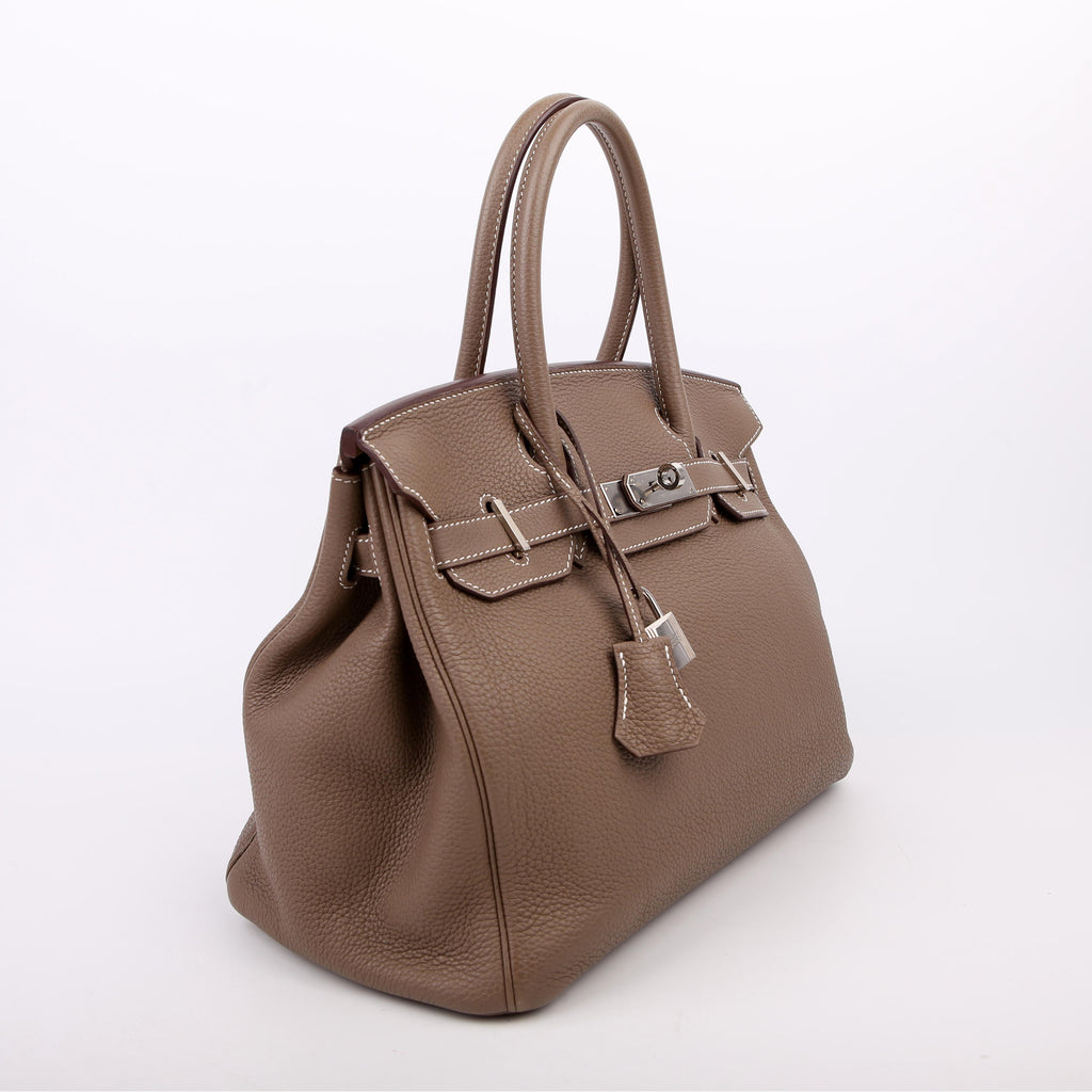 Hermes Birkin 30 Togo 2020 Etoupe/Palladium
