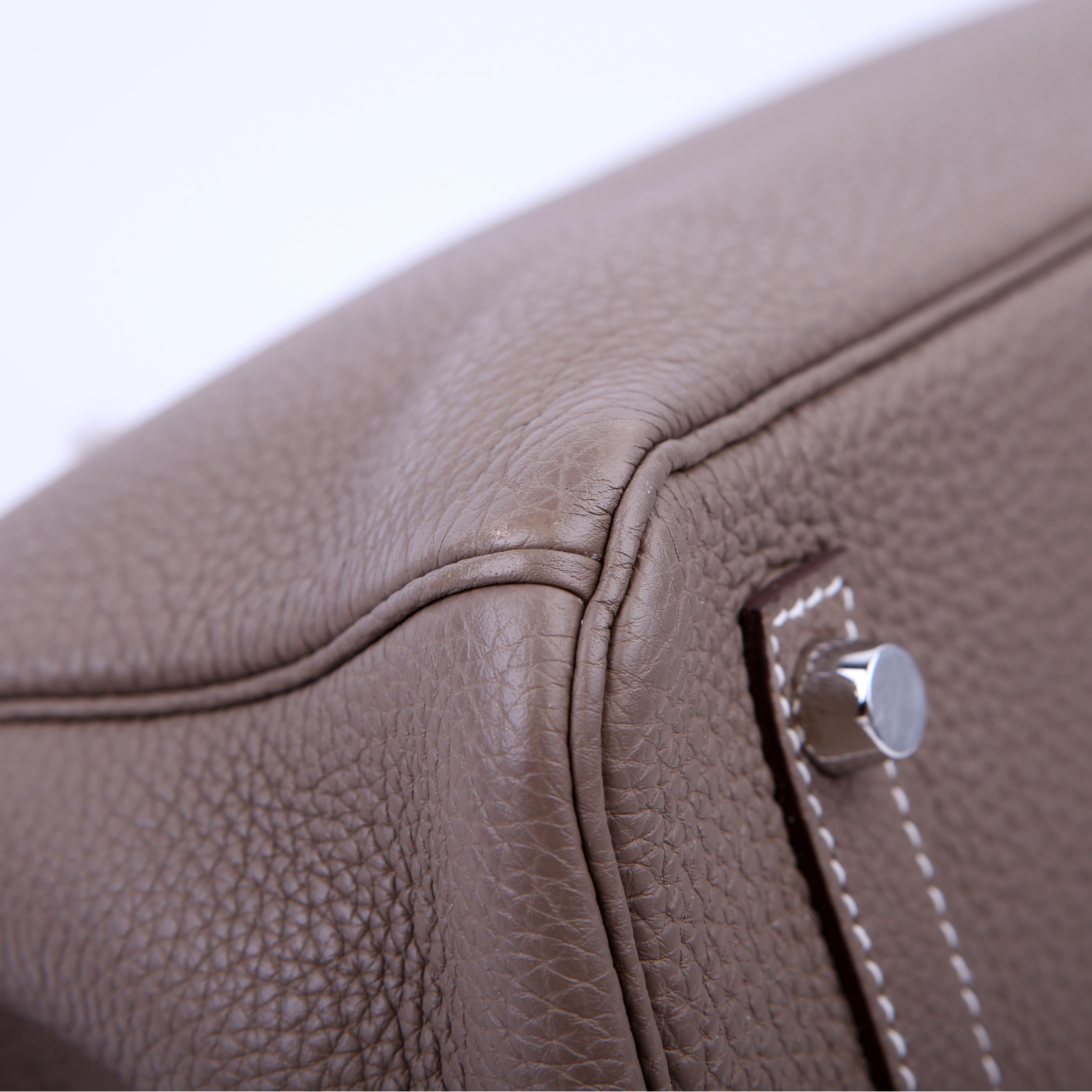 Hermes Birkin 30 Togo 2020 Etoupe/Palladium