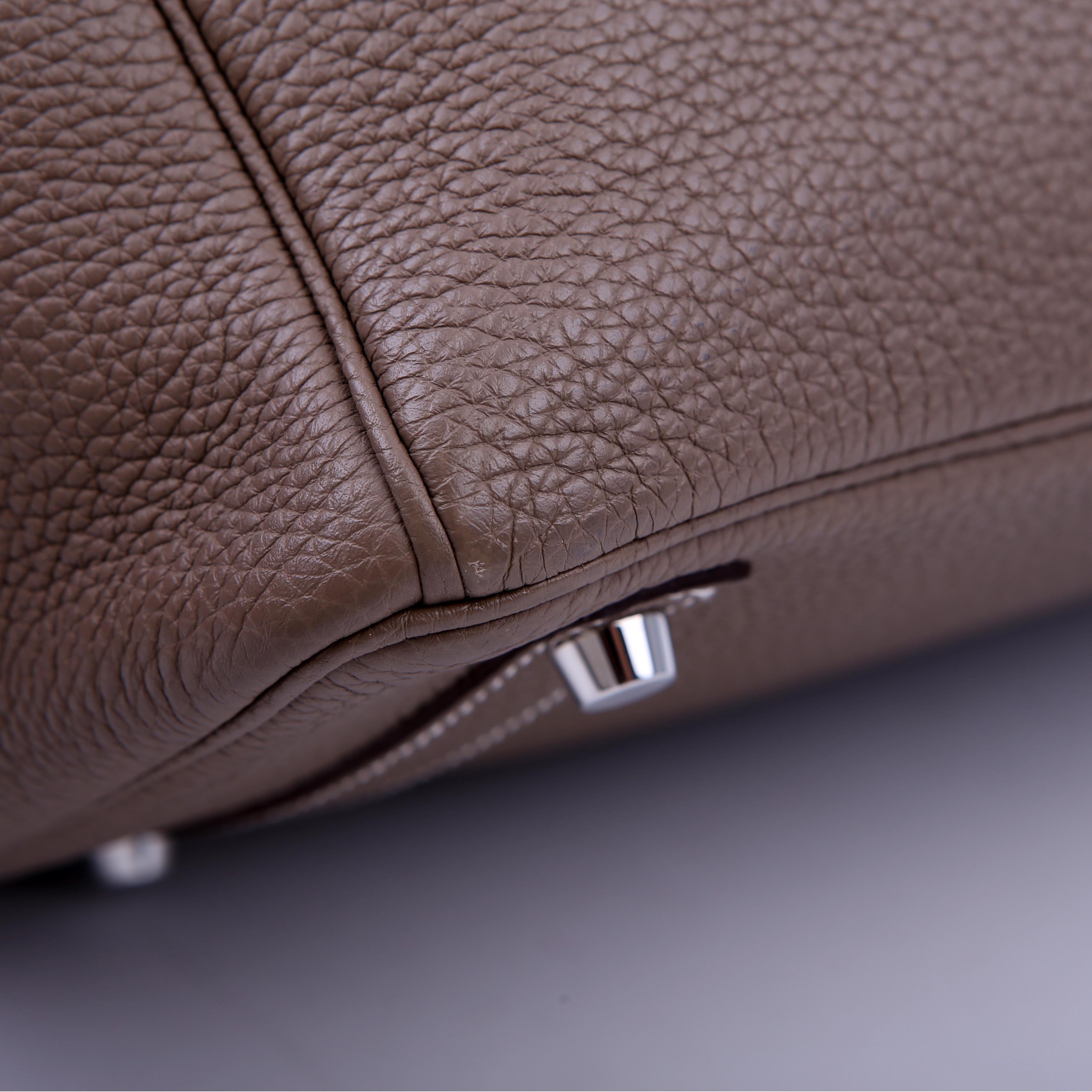 Hermes Birkin 30 Togo 2020 Etoupe/Palladium