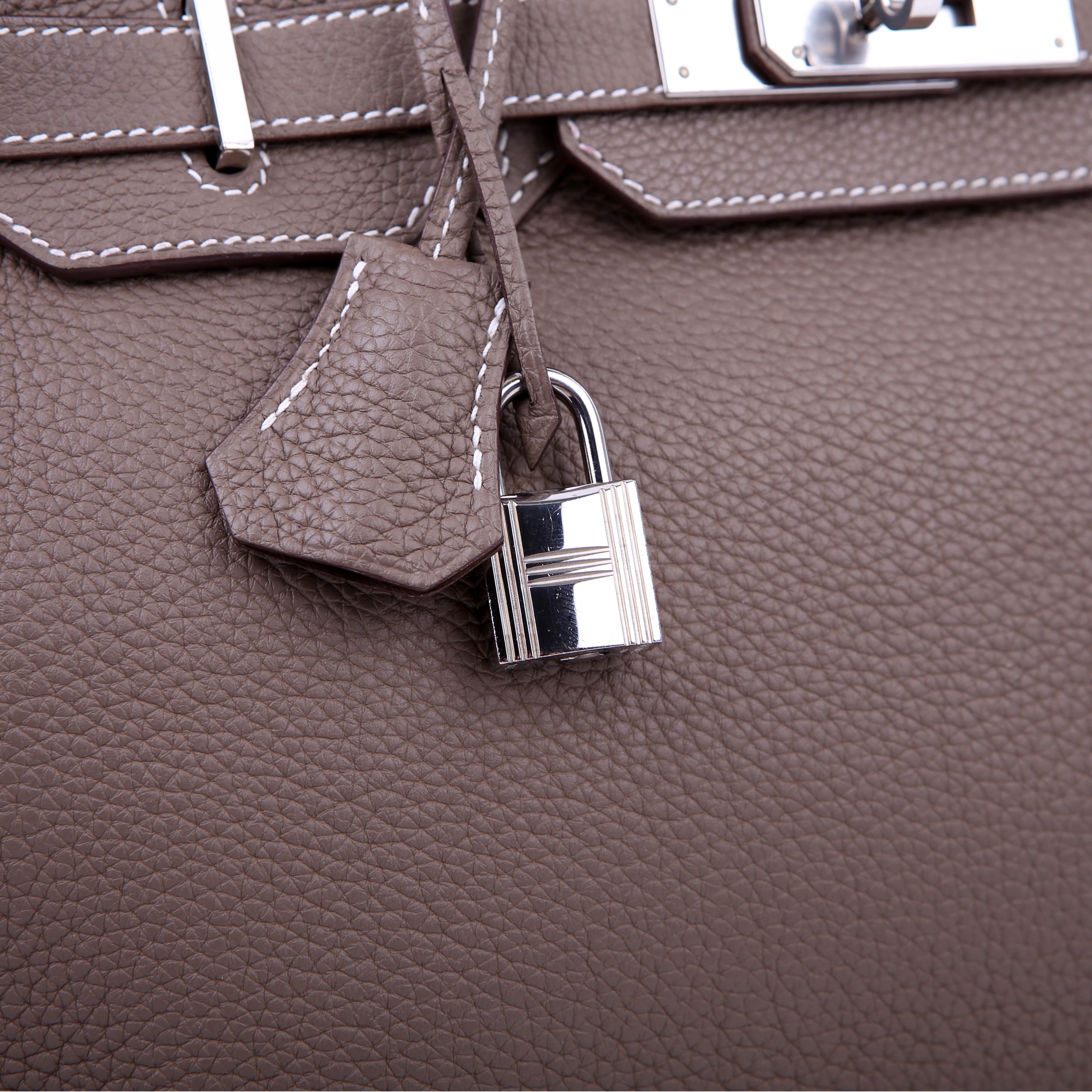 Hermes Birkin 30 Togo 2020 Etoupe/Palladium