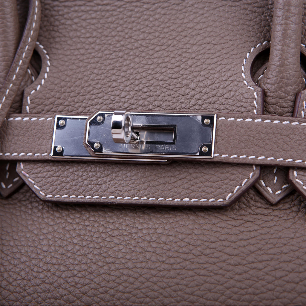 Hermes Birkin 30 Togo 2020 Etoupe/Palladium