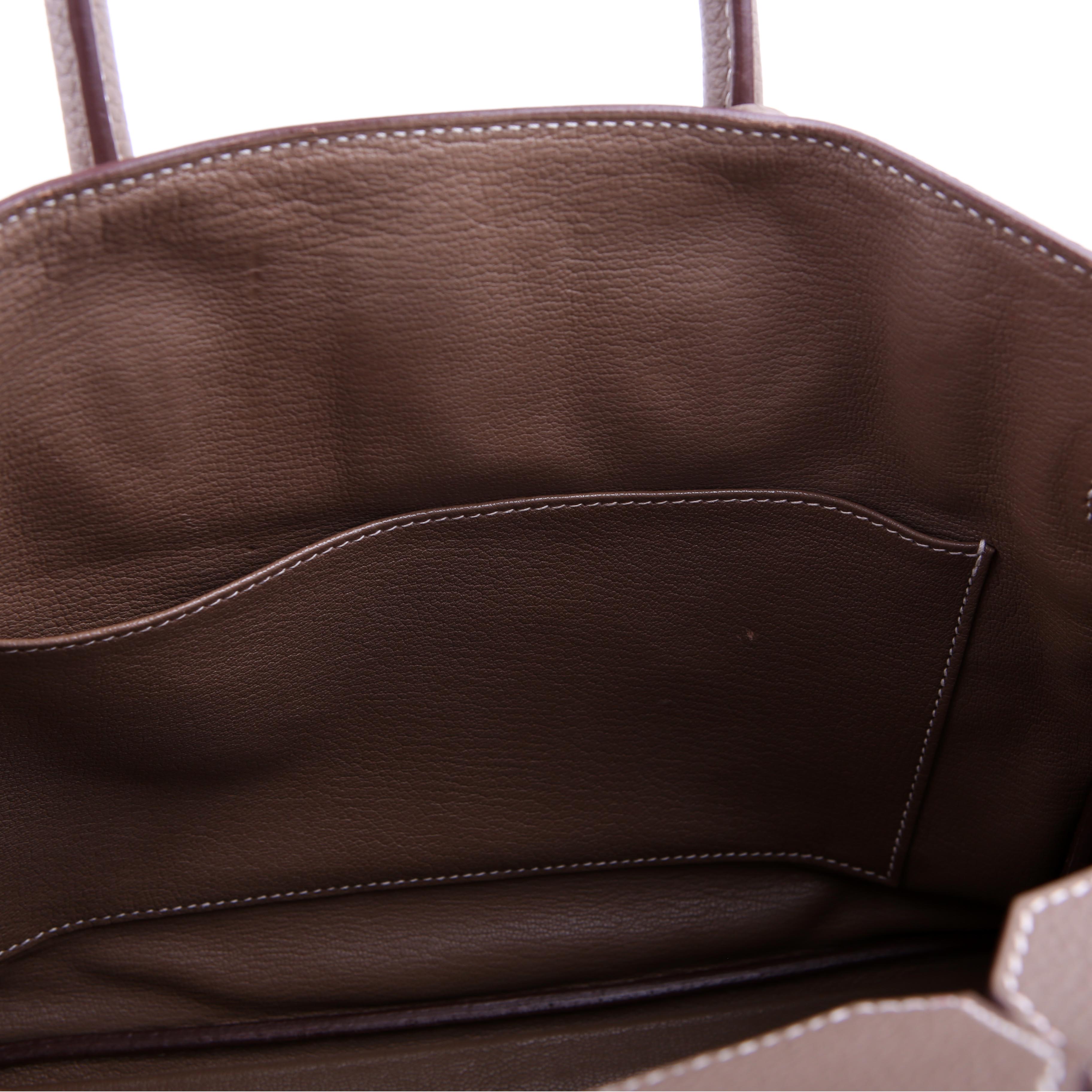 Hermes Birkin 30 Togo 2020 Etoupe/Palladium