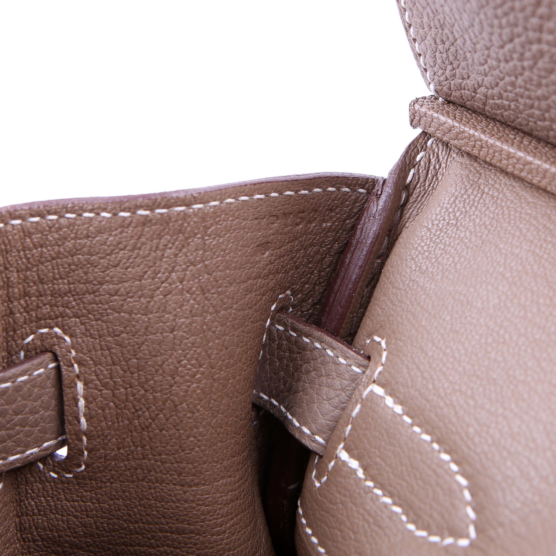 Hermes Birkin 30 Togo 2020 Etoupe/Palladium