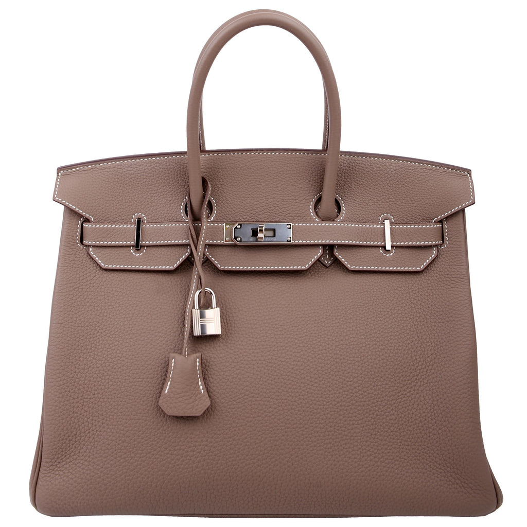 Hermes Birkin 35 Togo 2019 Etoupe/Palladium
