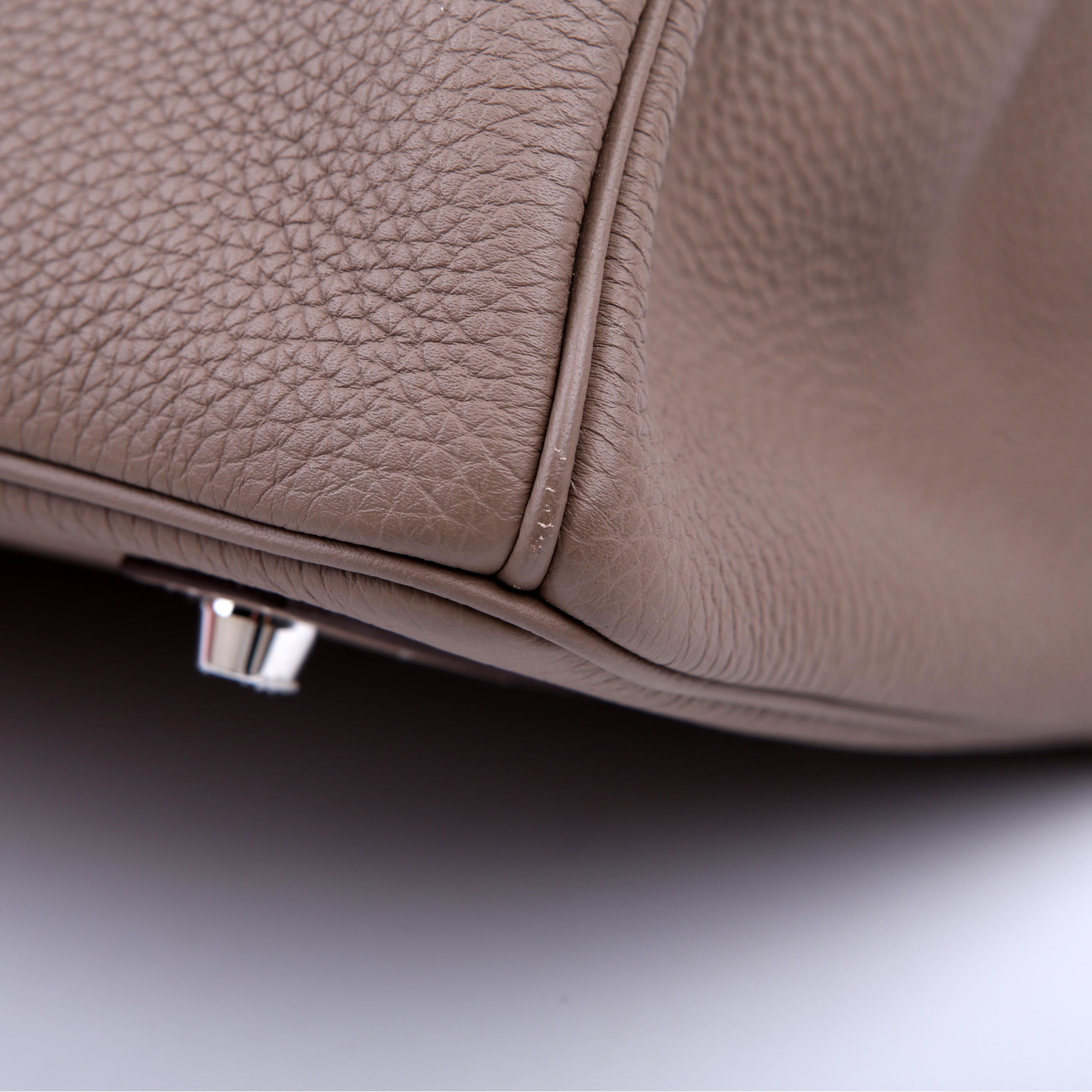 Hermes Birkin 35 Togo 2019 Etoupe/Palladium