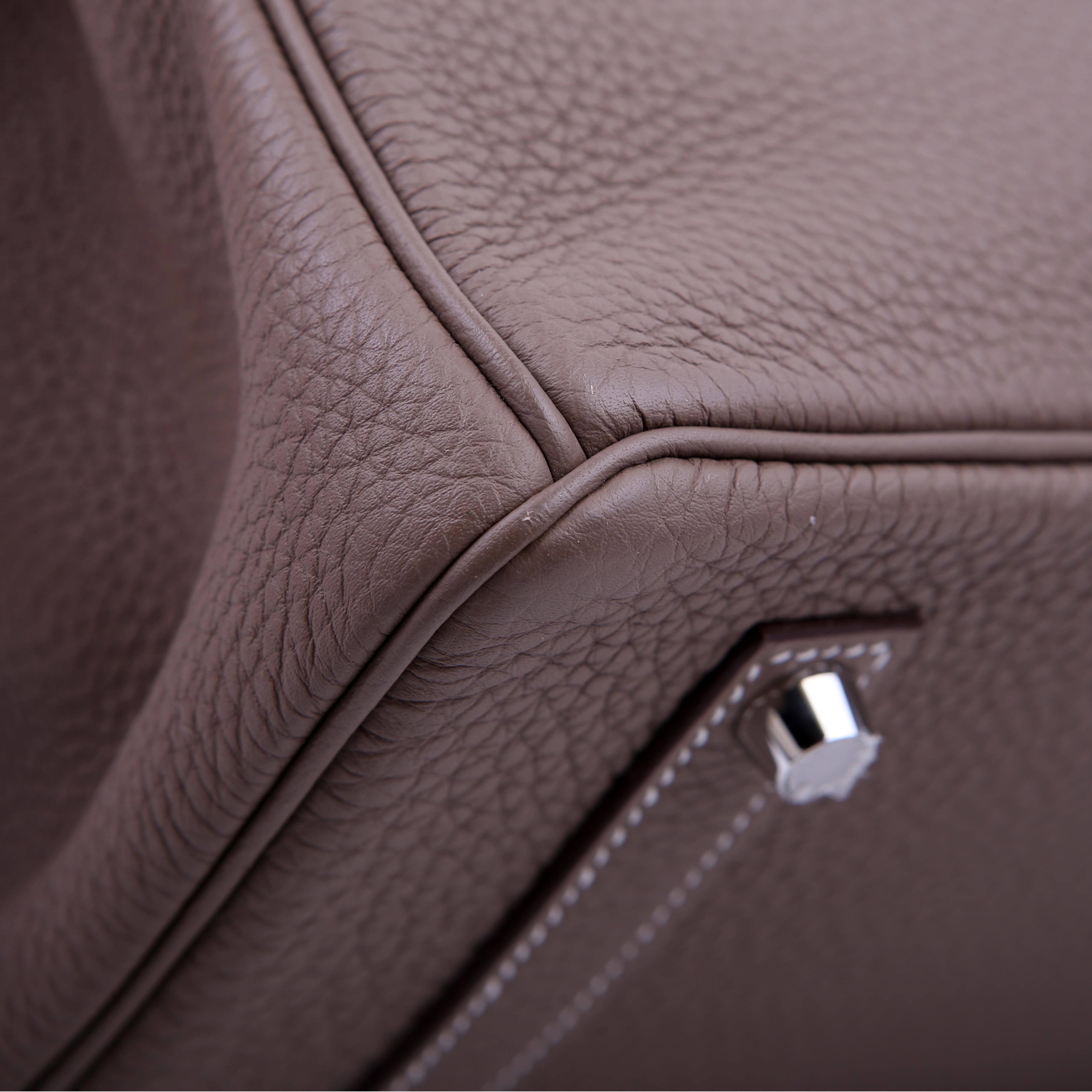 Hermes Birkin 35 Togo 2019 Etoupe/Palladium