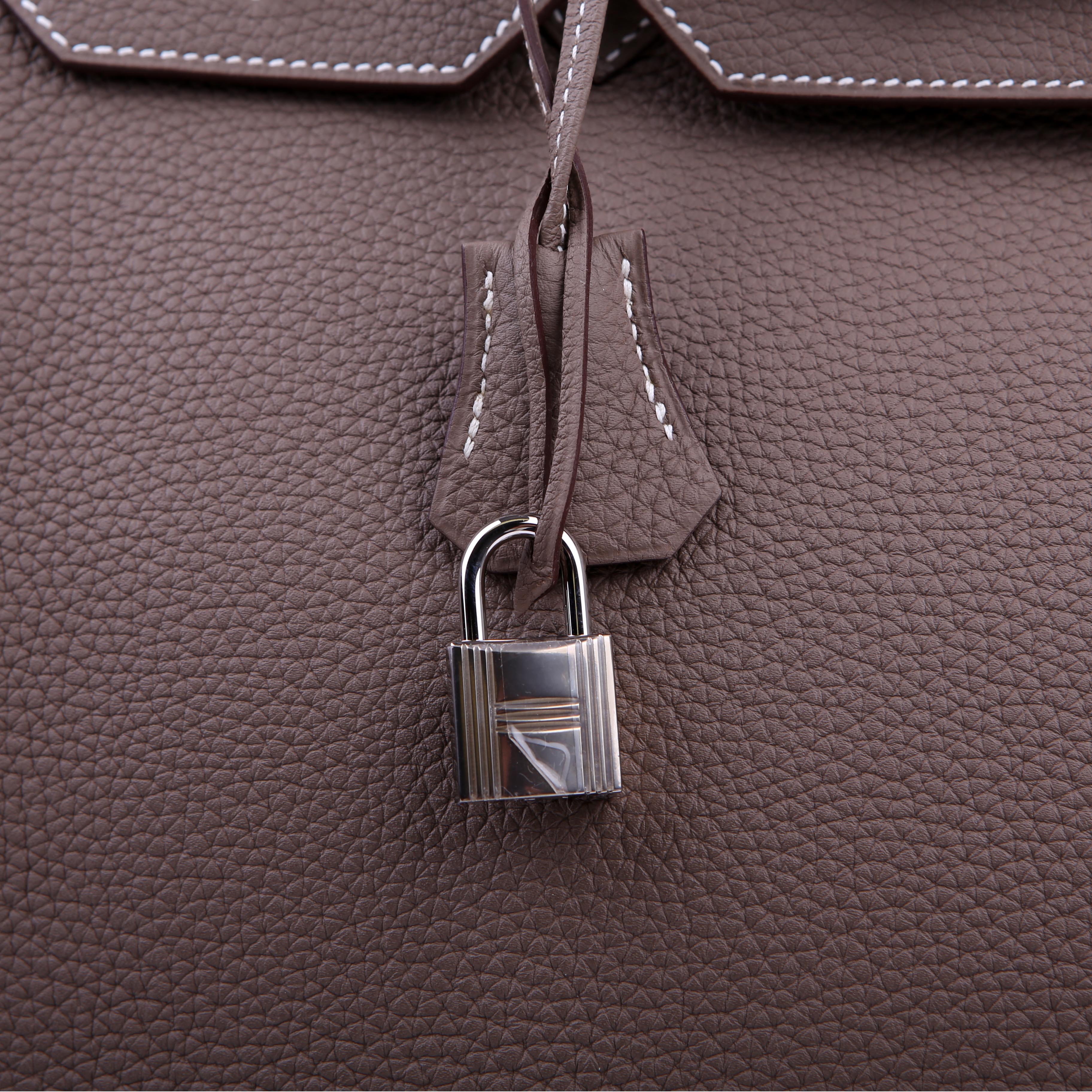 Hermes Birkin 35 Togo 2019 Etoupe/Palladium