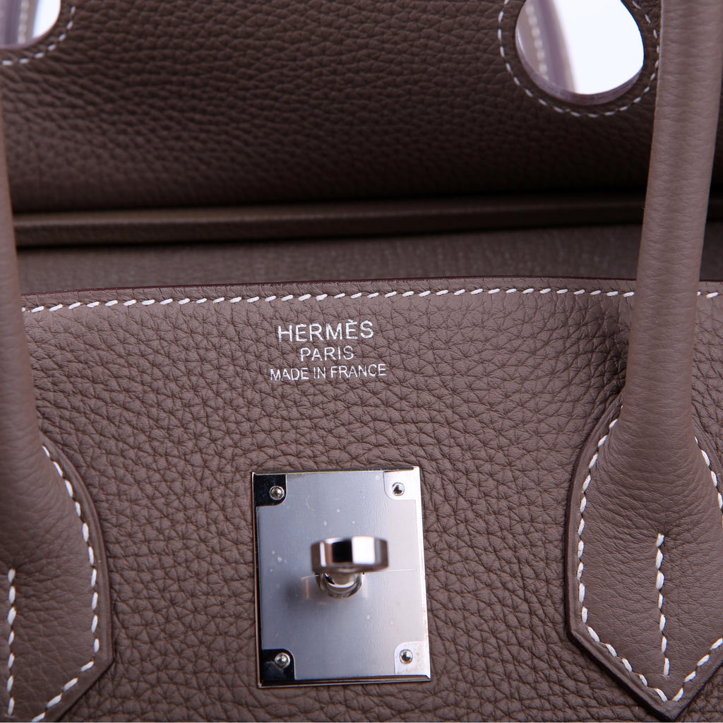 Hermes Birkin 35 Togo 2019 Etoupe/Palladium