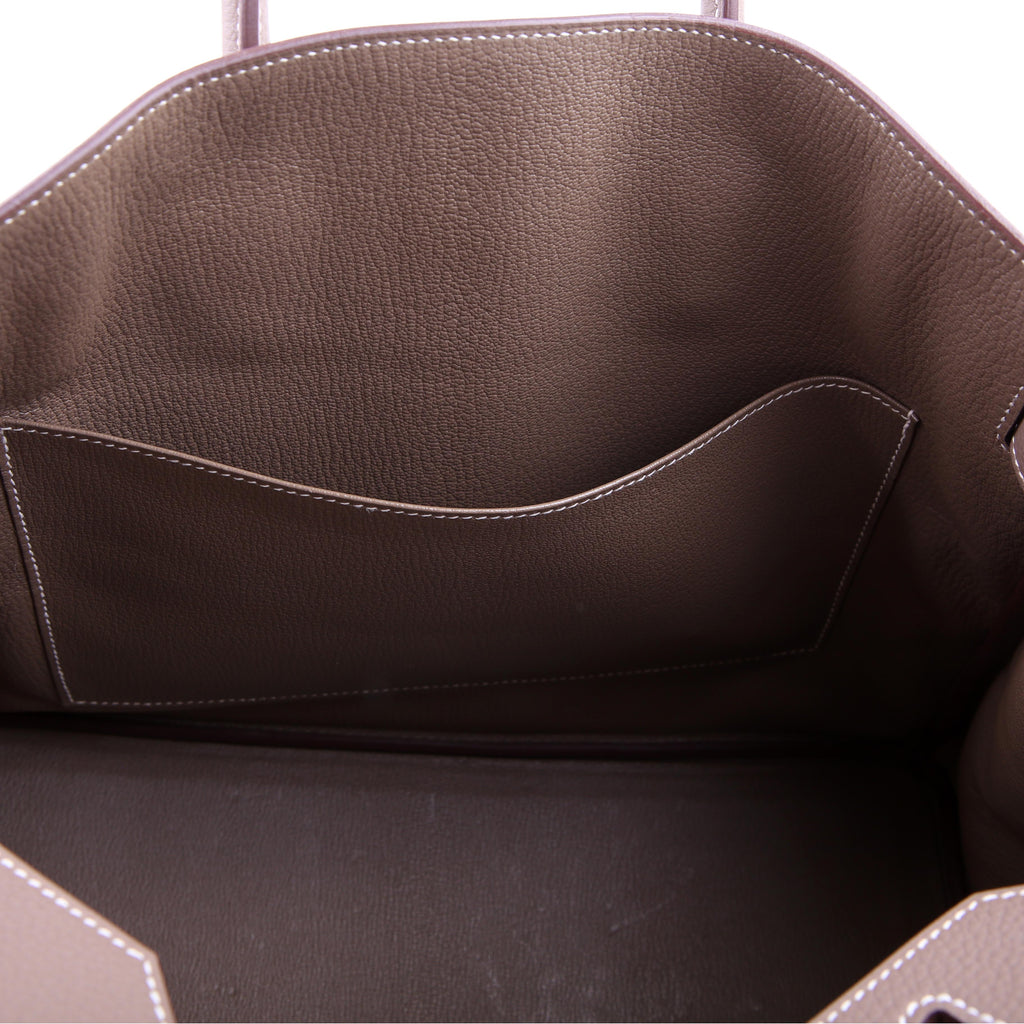 Hermes Birkin 35 Togo 2019 Etoupe/Palladium
