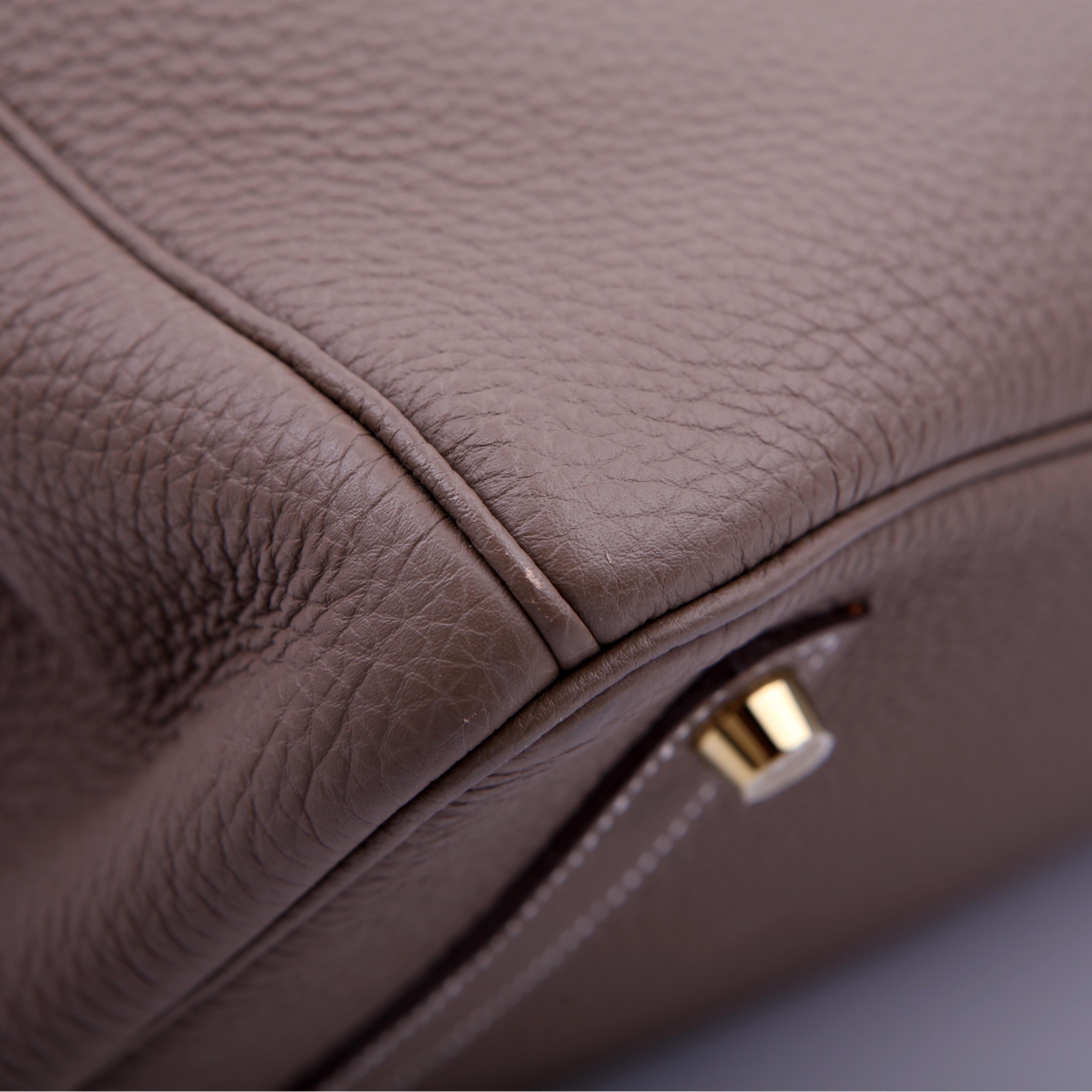 Hermes Birkin 35 Togo 2019 Etoupe/Gold