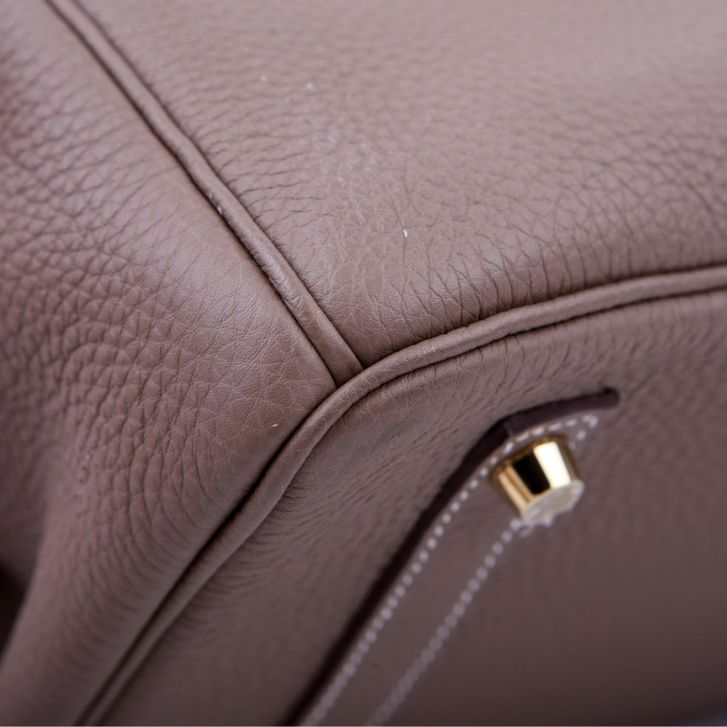 Hermes Birkin 35 Togo 2019 Etoupe/Gold