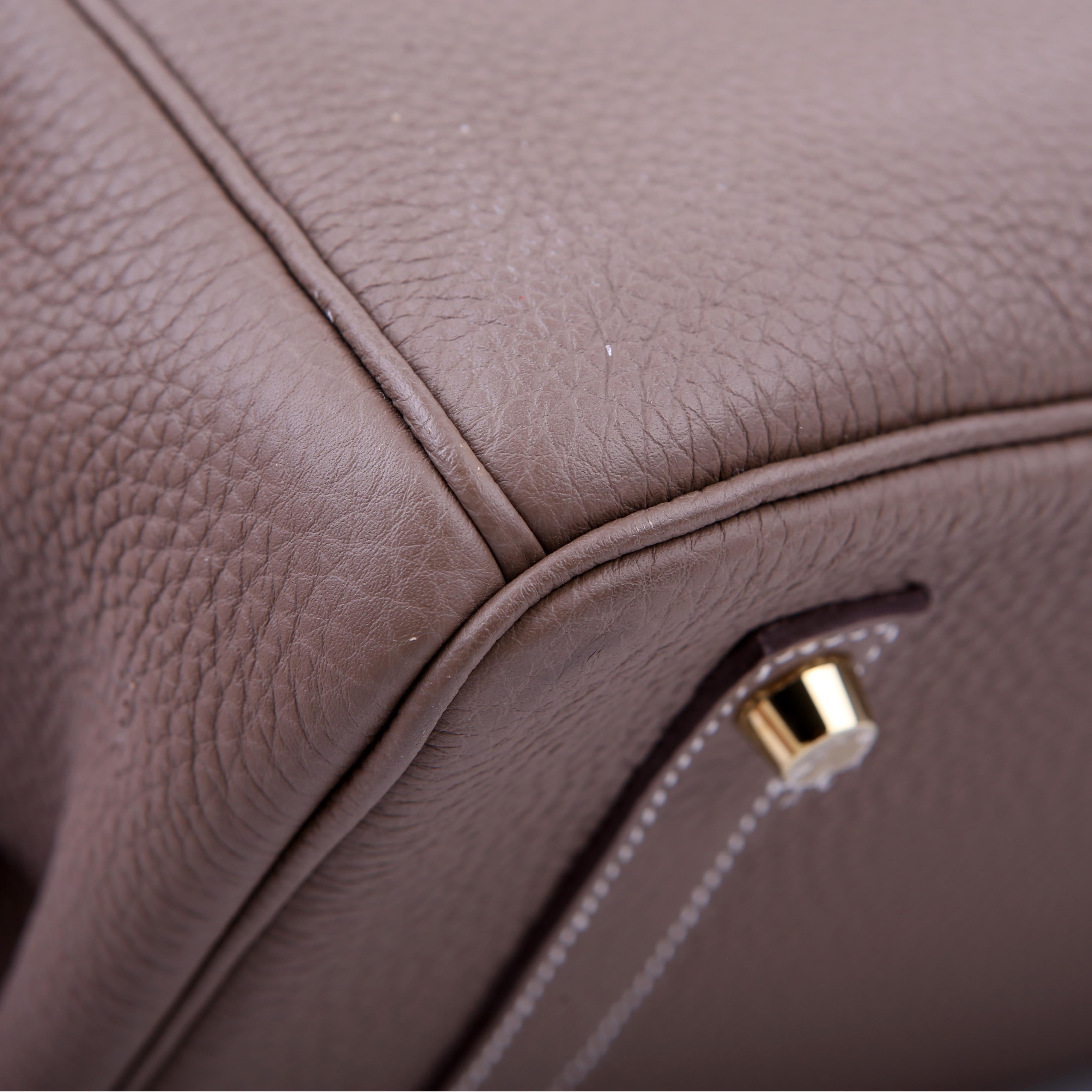 Hermes Birkin 35 Togo 2019 Etoupe/Gold