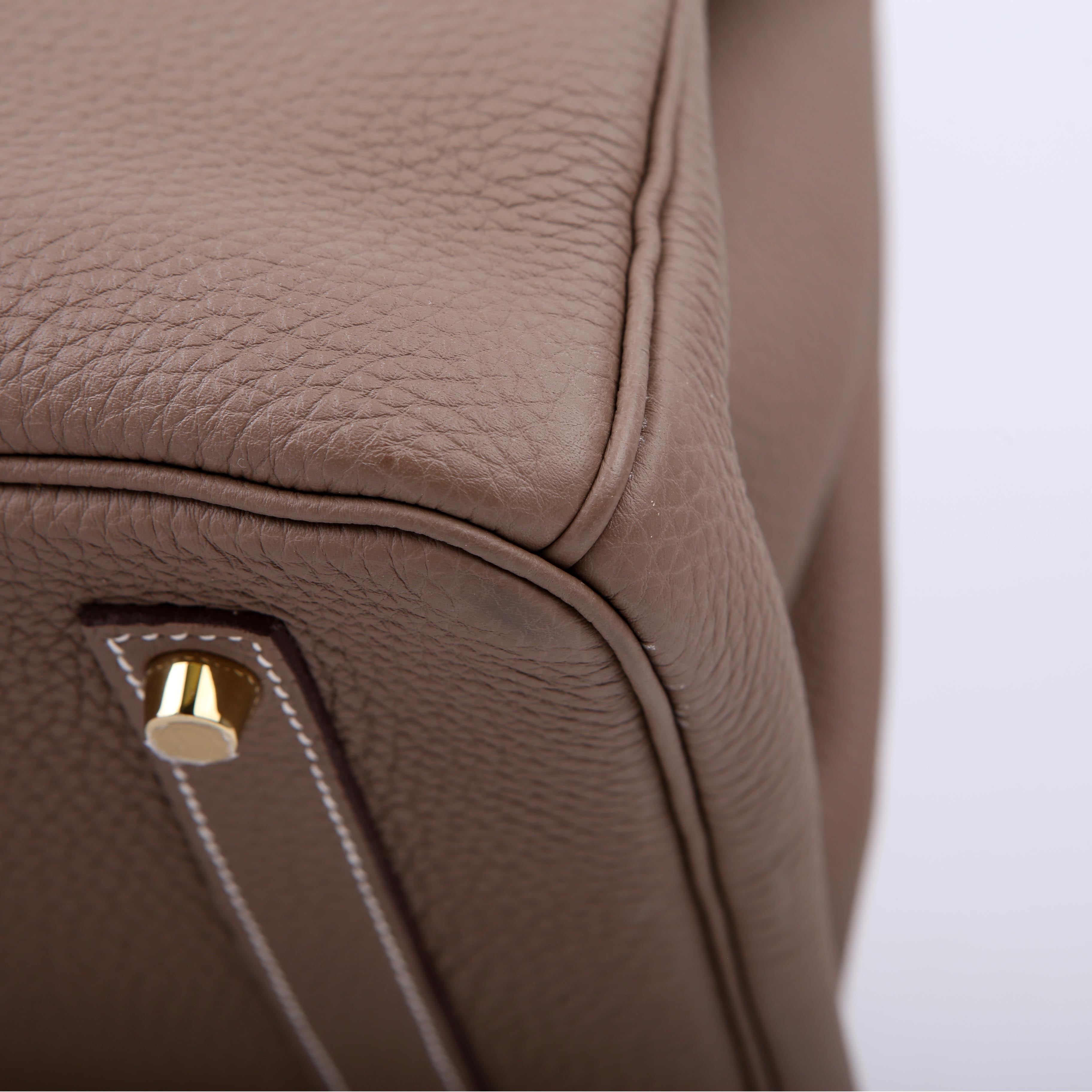 Hermes Birkin 35 Togo 2019 Etoupe/Gold