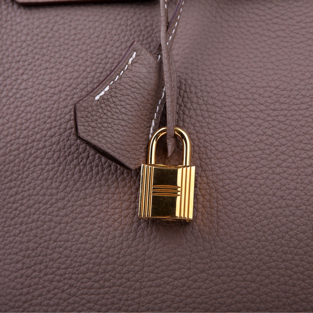 Hermes Birkin 35 Togo 2019 Etoupe/Gold
