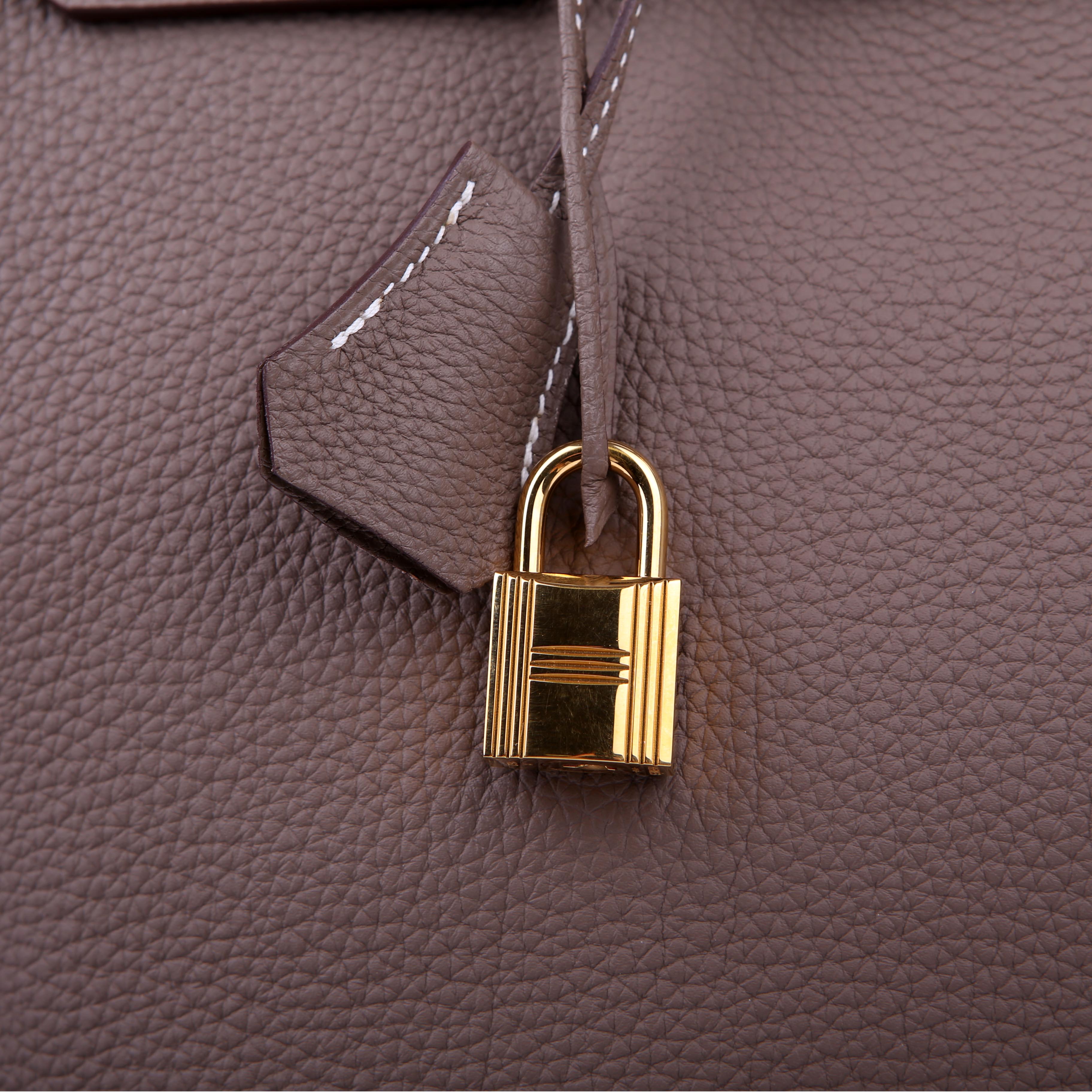Hermes Birkin 35 Togo 2019 Etoupe/Gold